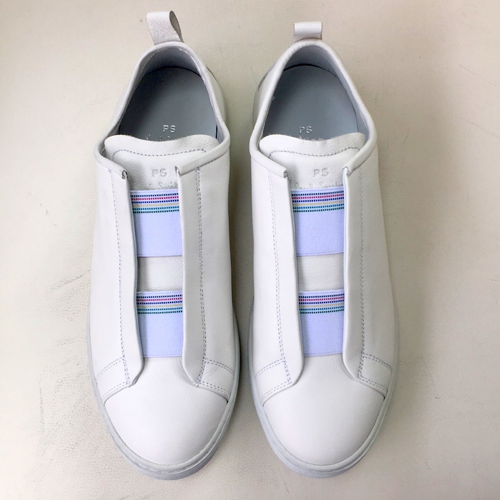 Ps Paul Smith Brand New No Laces Elastic Stripe
